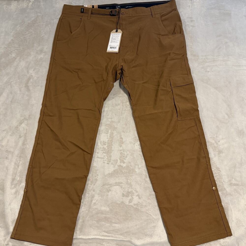 Prana Pants Men’s Size 42x30 Relaxed Fit Cargo- Straight -Zion II